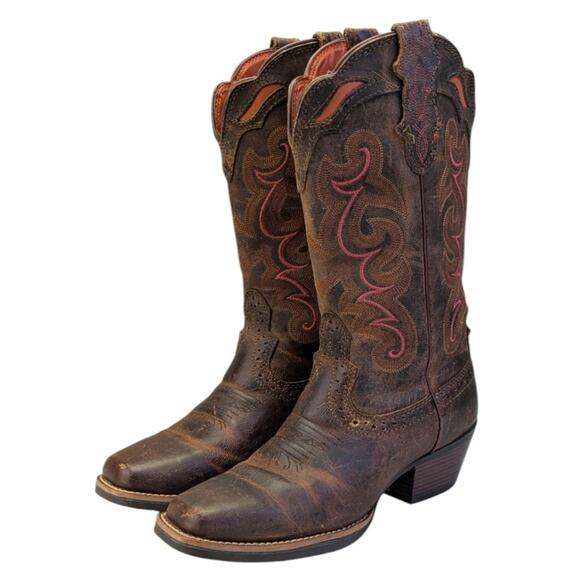 Justin Sevana Boots GUC $149 Size 7.5B      S3904 - Picture 6 of 12